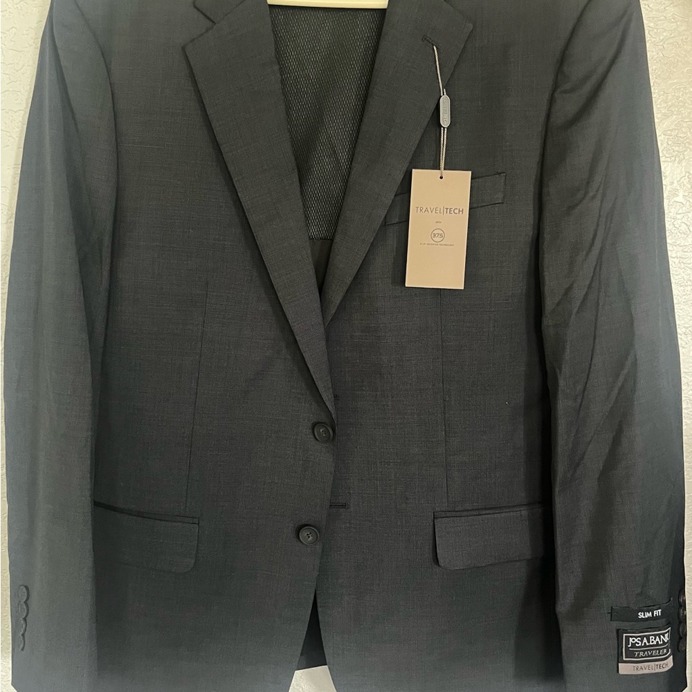 Jos. A. Bank Traveler Blazer - Dark Gray